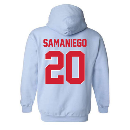 Ole Miss - NCAA Women's Volleyball : Vivianna Samaniego - Hooded Sweatshirt-1
