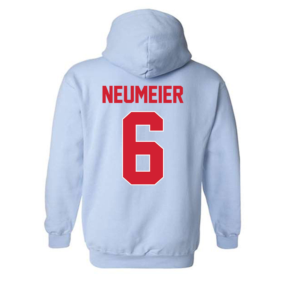 Ole Miss - NCAA Women's Soccer : Samantha Neumeier - Classic Shersey Hooded Sweatshirt-1
