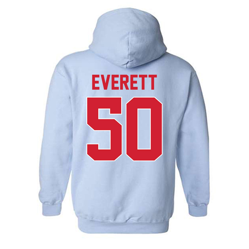 Ole Miss - NCAA Football : Troy Everett - Classic Shersey Hooded Sweatshirt-1