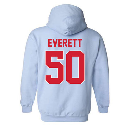 Ole Miss - NCAA Football : Troy Everett - Classic Shersey Hooded Sweatshirt-1
