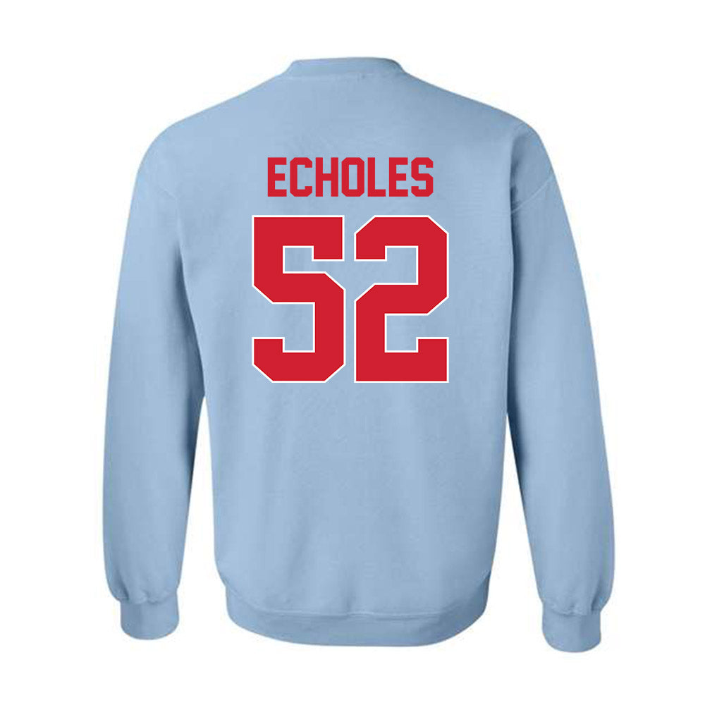 Ole Miss - NCAA Football : Will Echoles - Classic Shersey Crewneck Sweatshirt-1