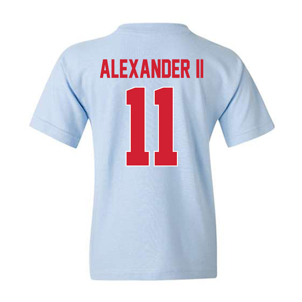 Ole Miss - NCAA Football : Hilton Deuce Alexander II - Classic Shersey Youth T-Shirt-1