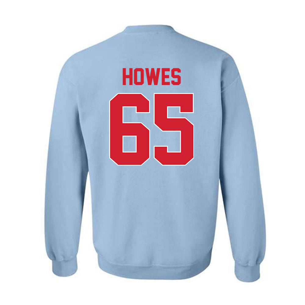 Ole Miss - NCAA Football : Connor Howes - Crewneck Sweatshirt-1