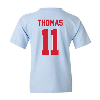 Ole Miss - NCAA Football : Keaton Thomas - Classic Shersey Youth T-Shirt-1