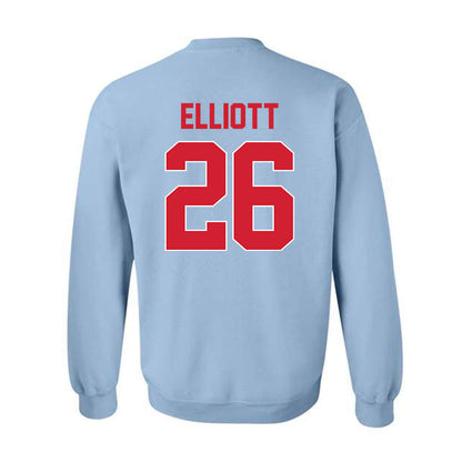 Ole Miss - NCAA Baseball : Hunter Elliott - Crewneck Sweatshirt-1
