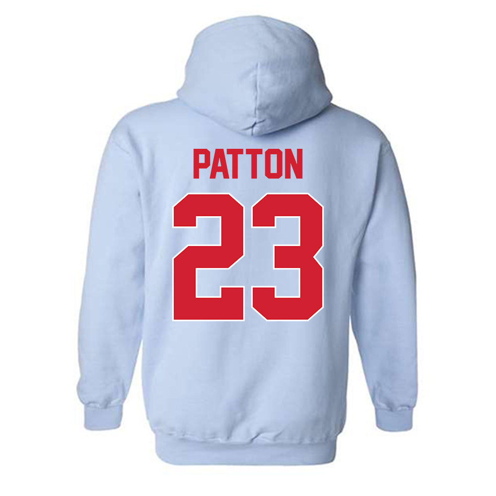 Ole Miss - NCAA Men's Basketball : Daniel Patton - Classic Shersey Hooded Sweatshirt-1