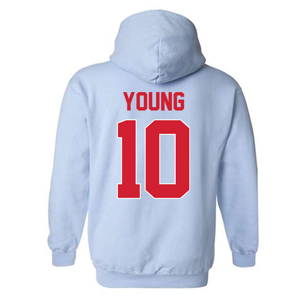 Ole Miss - NCAA Women's Basketball : J'Adore Young - Hooded Sweatshirt-1