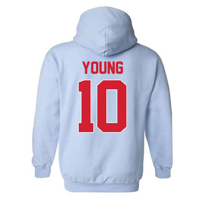 Ole Miss - NCAA Women's Basketball : J'Adore Young - Hooded Sweatshirt-1