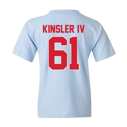 Ole Miss - NCAA Football : Tommy Kinsler IV - Classic Shersey Youth T-Shirt-1