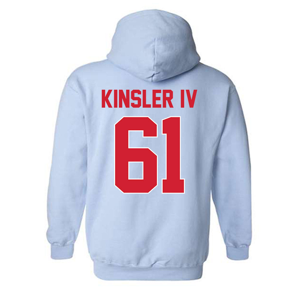 Ole Miss - NCAA Football : Tommy Kinsler IV - Classic Shersey Hooded Sweatshirt-1