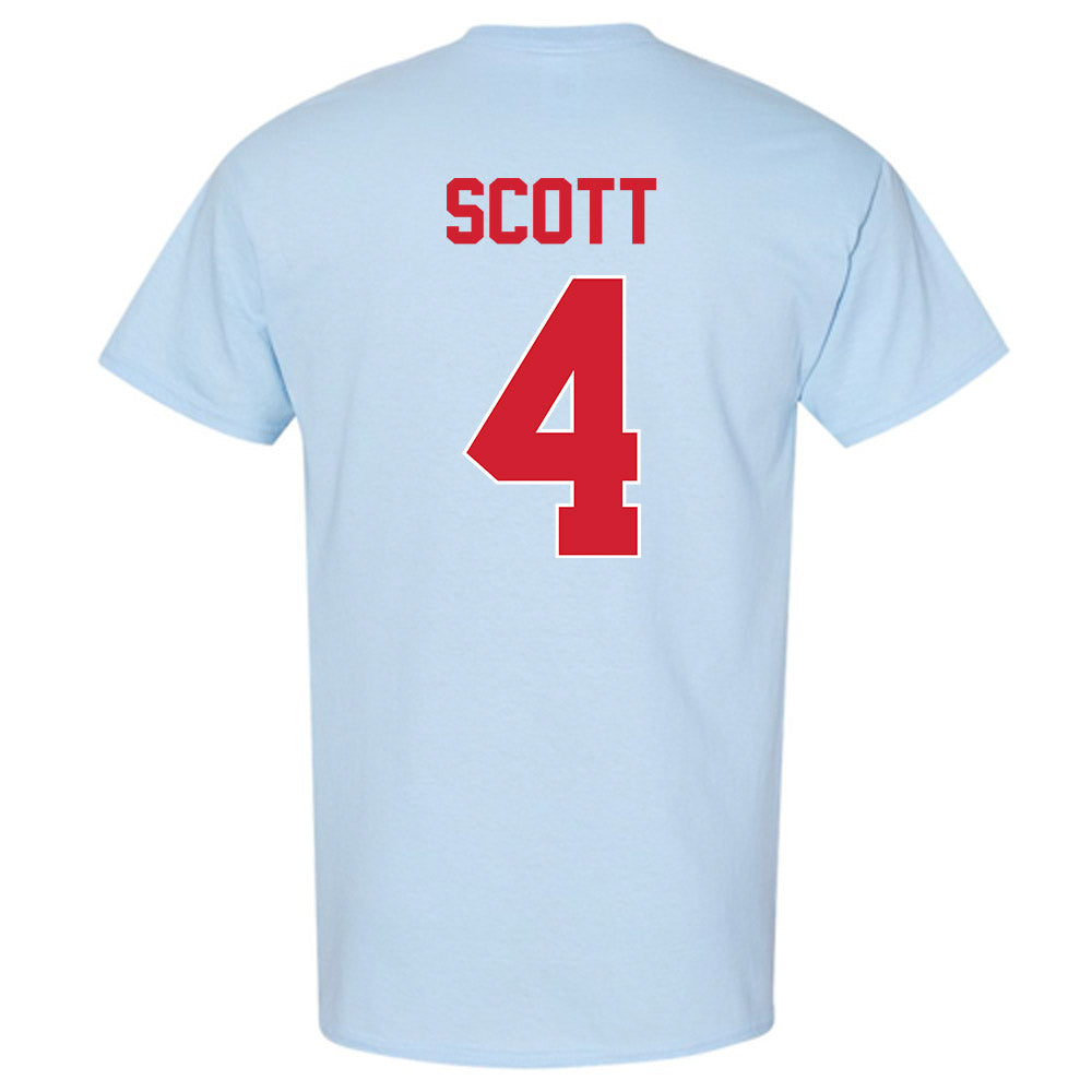 Ole Miss - NCAA Men's Basketball : James Scott - Classic Shersey T-Shirt-1