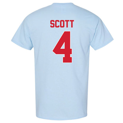 Ole Miss - NCAA Men's Basketball : James Scott - Classic Shersey T-Shirt-1