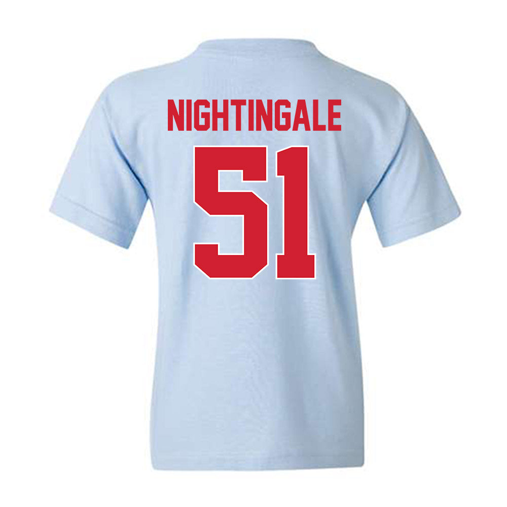 Ole Miss - NCAA Football : Trey Nightingale - Youth T-Shirt-1