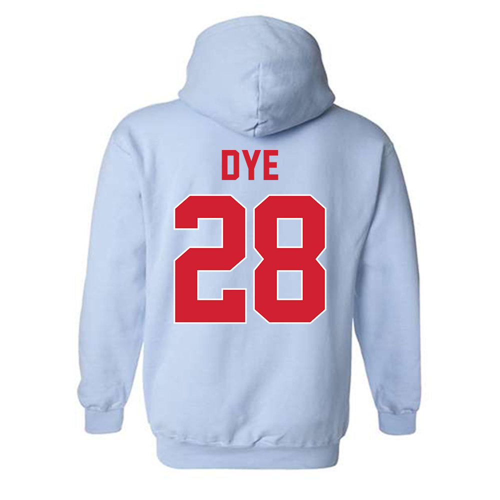 Ole Miss - NCAA Football : Joshua Dye - Classic Shersey Hooded Sweatshirt-1