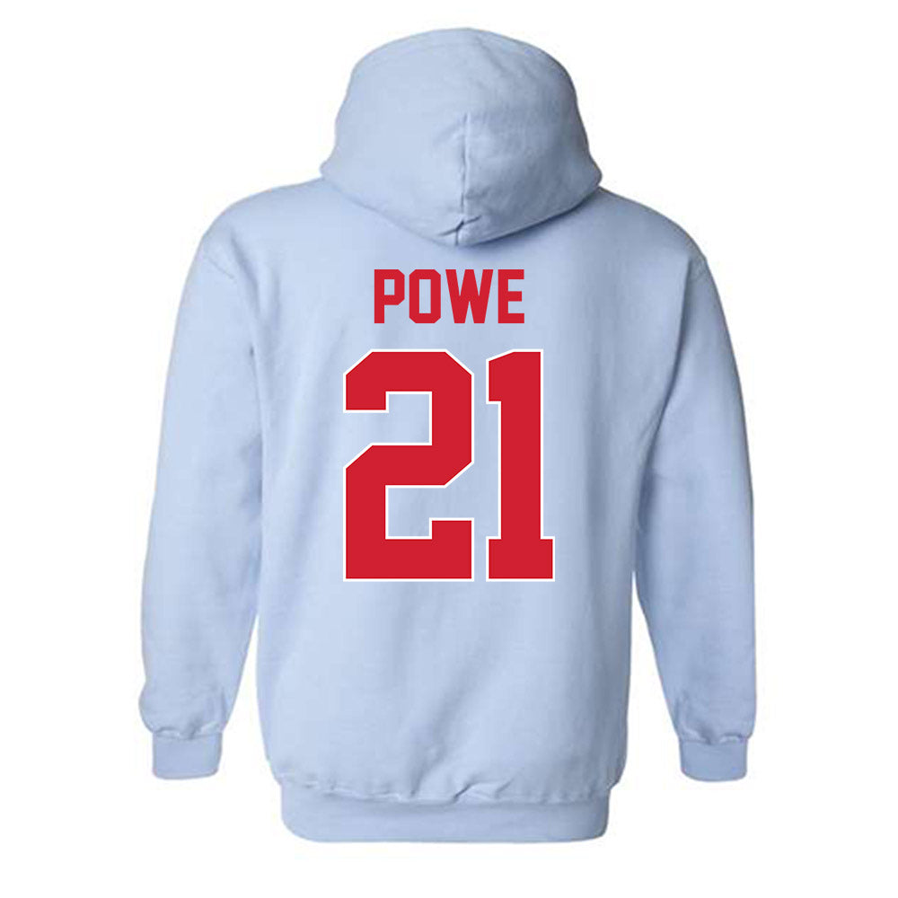 Ole Miss - NCAA Women's Basketball : Debreasha Powe - Classic Shersey Hooded Sweatshirt-1
