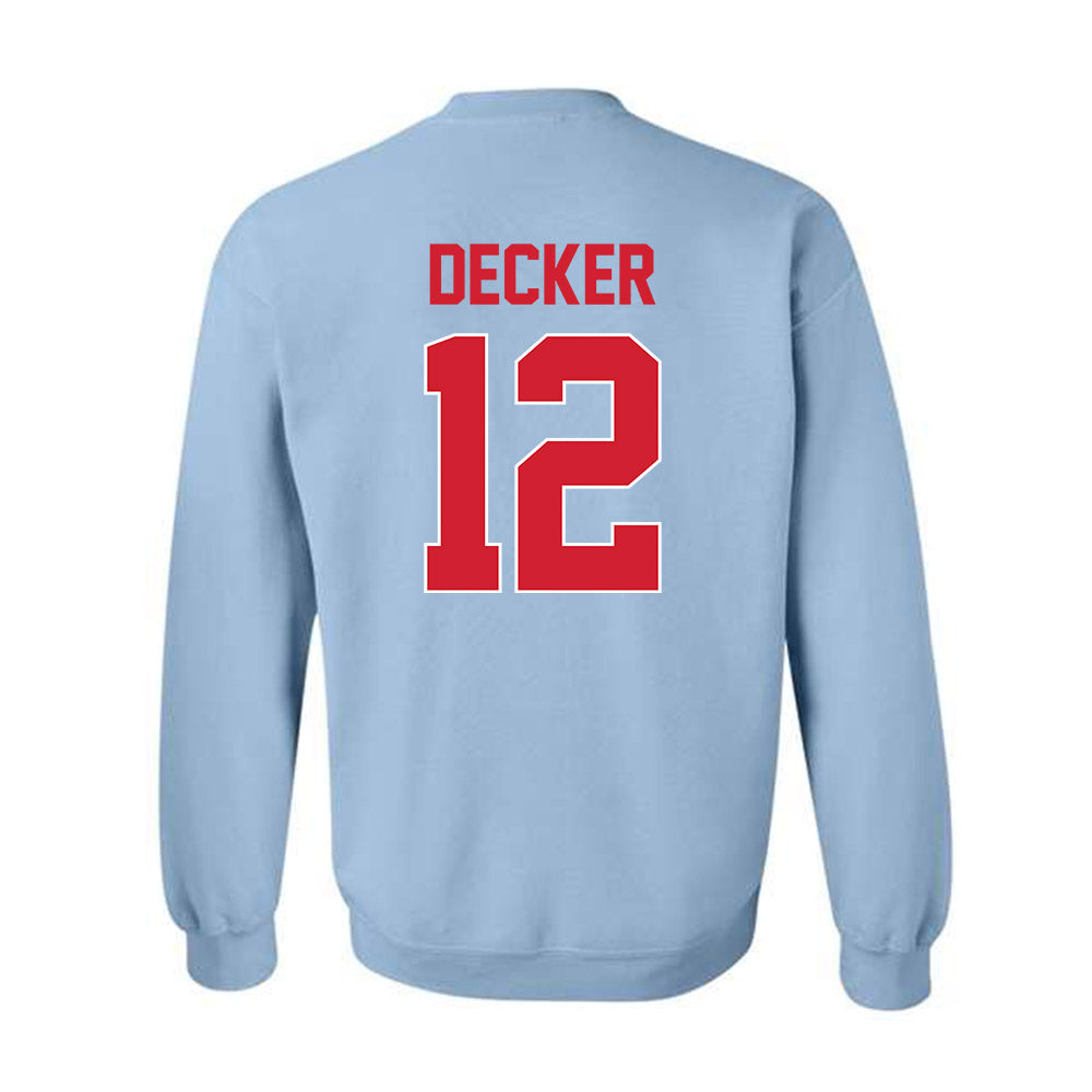 Ole Miss - NCAA Baseball : Dominic Decker - Classic Shersey Crewneck Sweatshirt-1