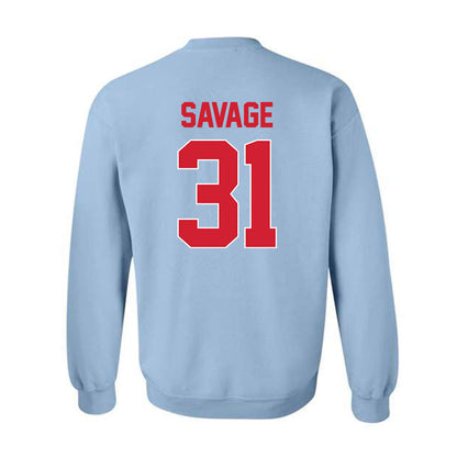 Ole Miss - NCAA Softball : Jada Savage - Classic Shersey Crewneck Sweatshirt-1