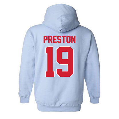 Ole Miss - NCAA Football : MJ Preston - Classic Shersey Hooded Sweatshirt-1