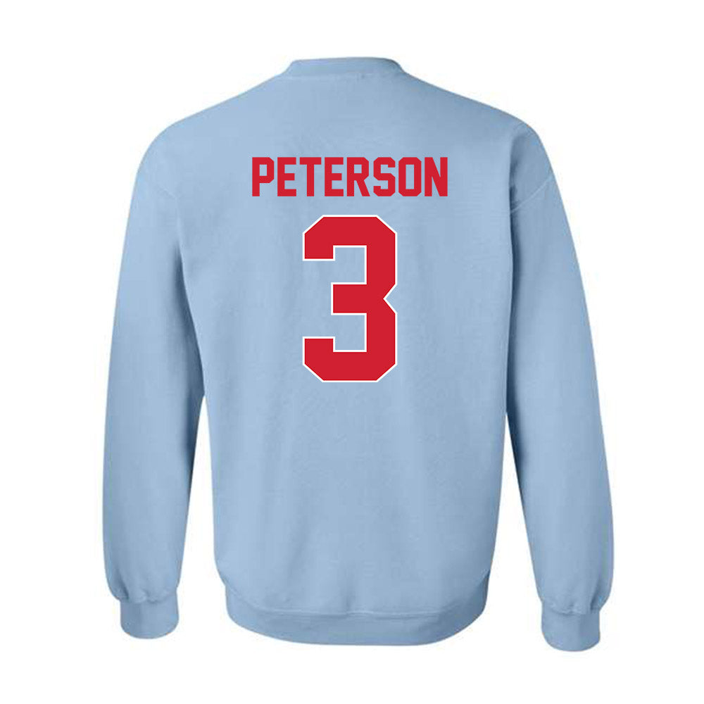 Ole Miss - NCAA Women's Basketball : Kaitlin Peterson - Classic Shersey Crewneck Sweatshirt-1