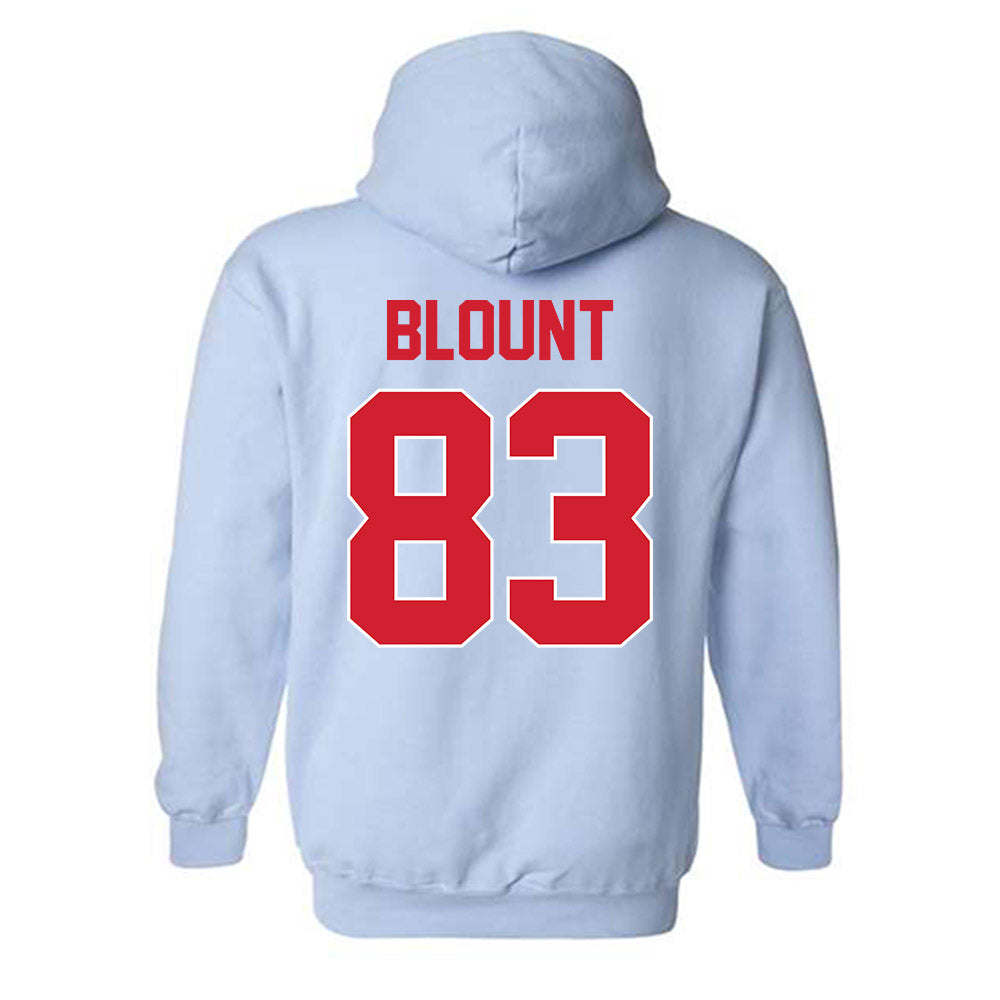 Ole Miss - NCAA Football : Levi Blount - Hooded Sweatshirt-1
