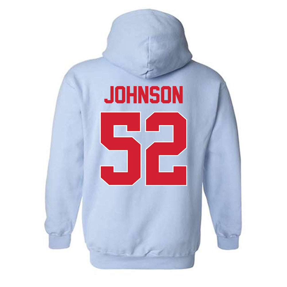Ole Miss - NCAA Football : Cooper Johnson - Classic Shersey Hooded Sweatshirt-1