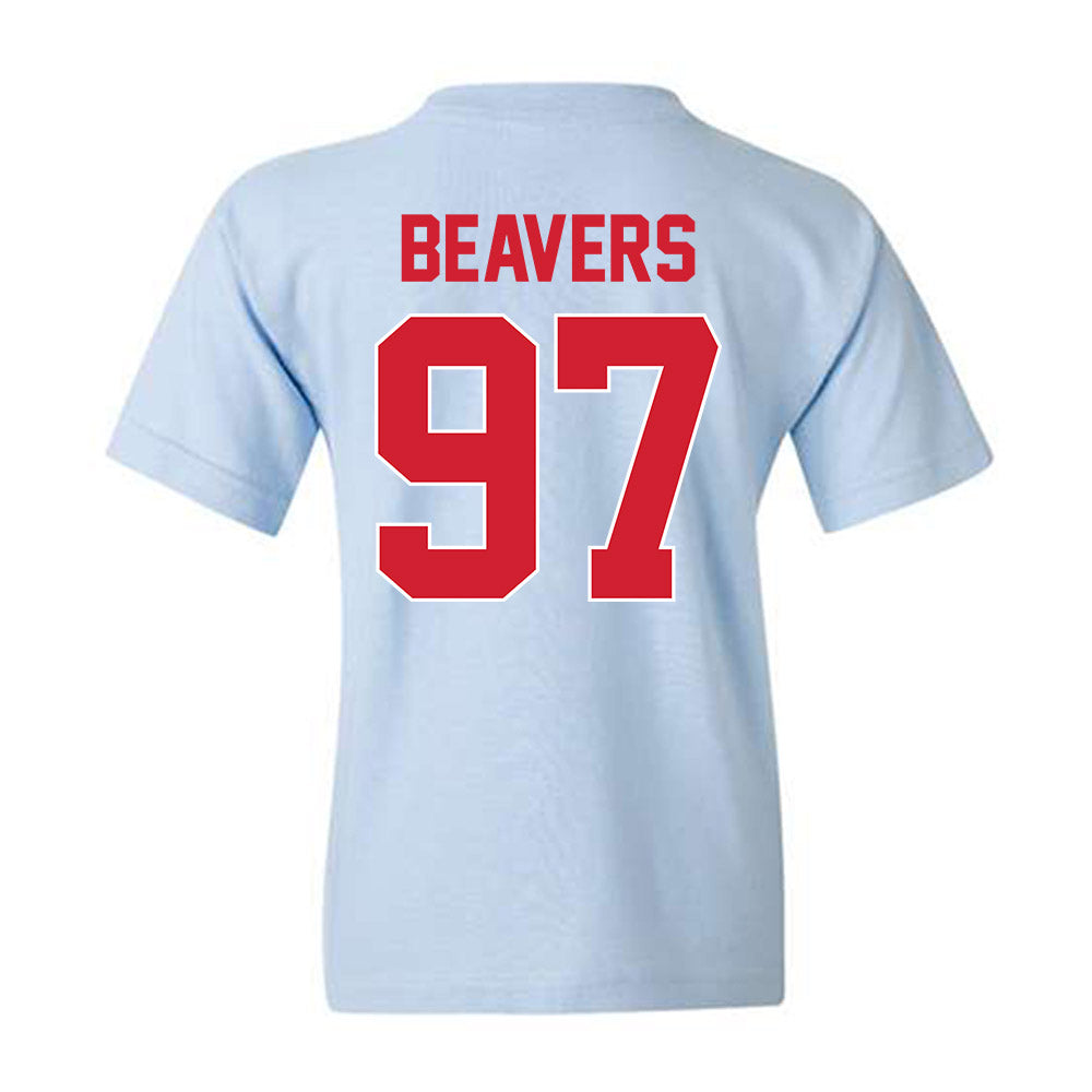 Ole Miss - NCAA Football : Kamron Beavers - Classic Shersey Youth T-Shirt-1
