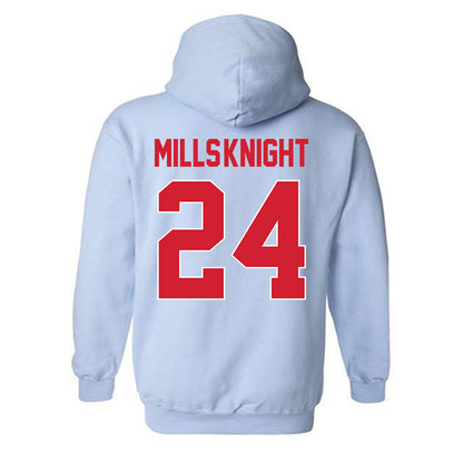 Ole Miss - NCAA Football : Shekai Mills-Knight - Hooded Sweatshirt-1