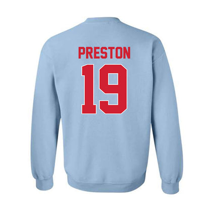 Ole Miss - NCAA Football : MJ Preston - Classic Shersey Crewneck Sweatshirt-1