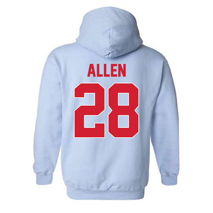 Ole Miss - NCAA Baseball : Noah Allen - Hooded Sweatshirt-1