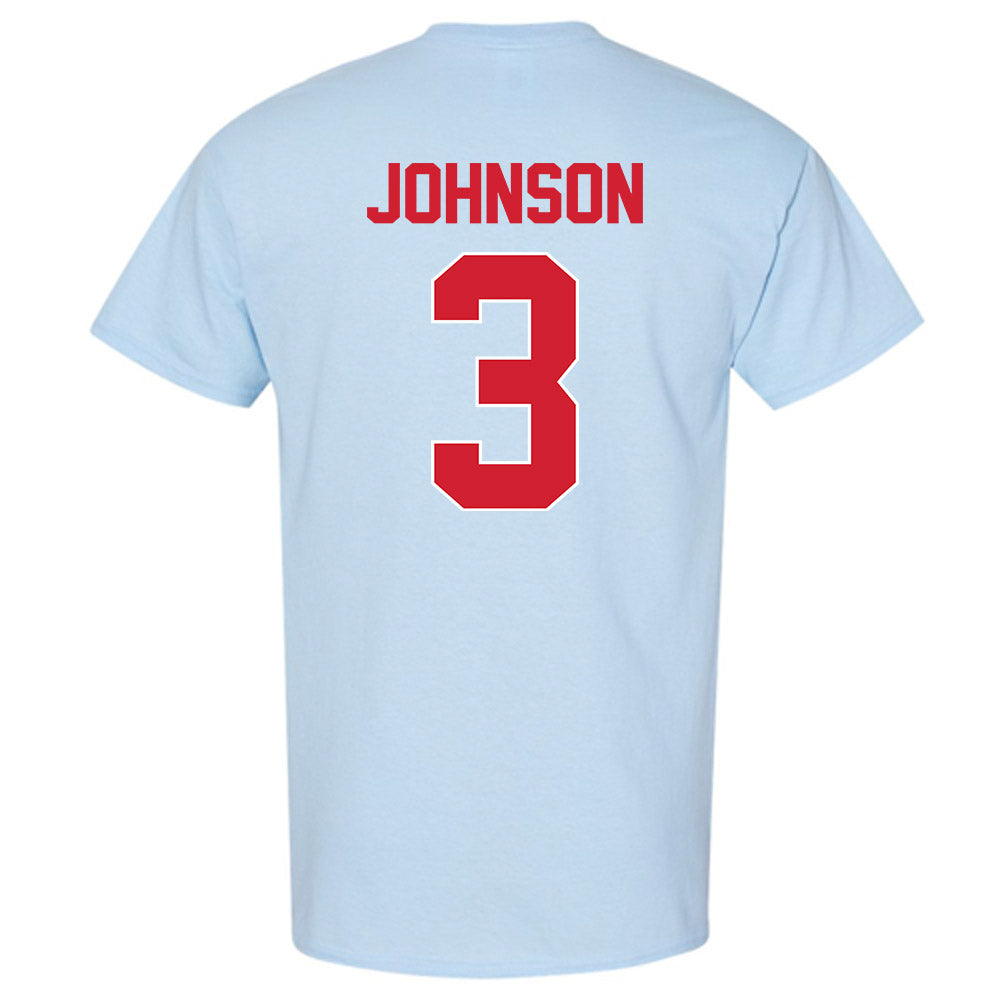 Ole Miss - NCAA Men's Basketball : Koren Johnson - Classic Shersey T-Shirt-1