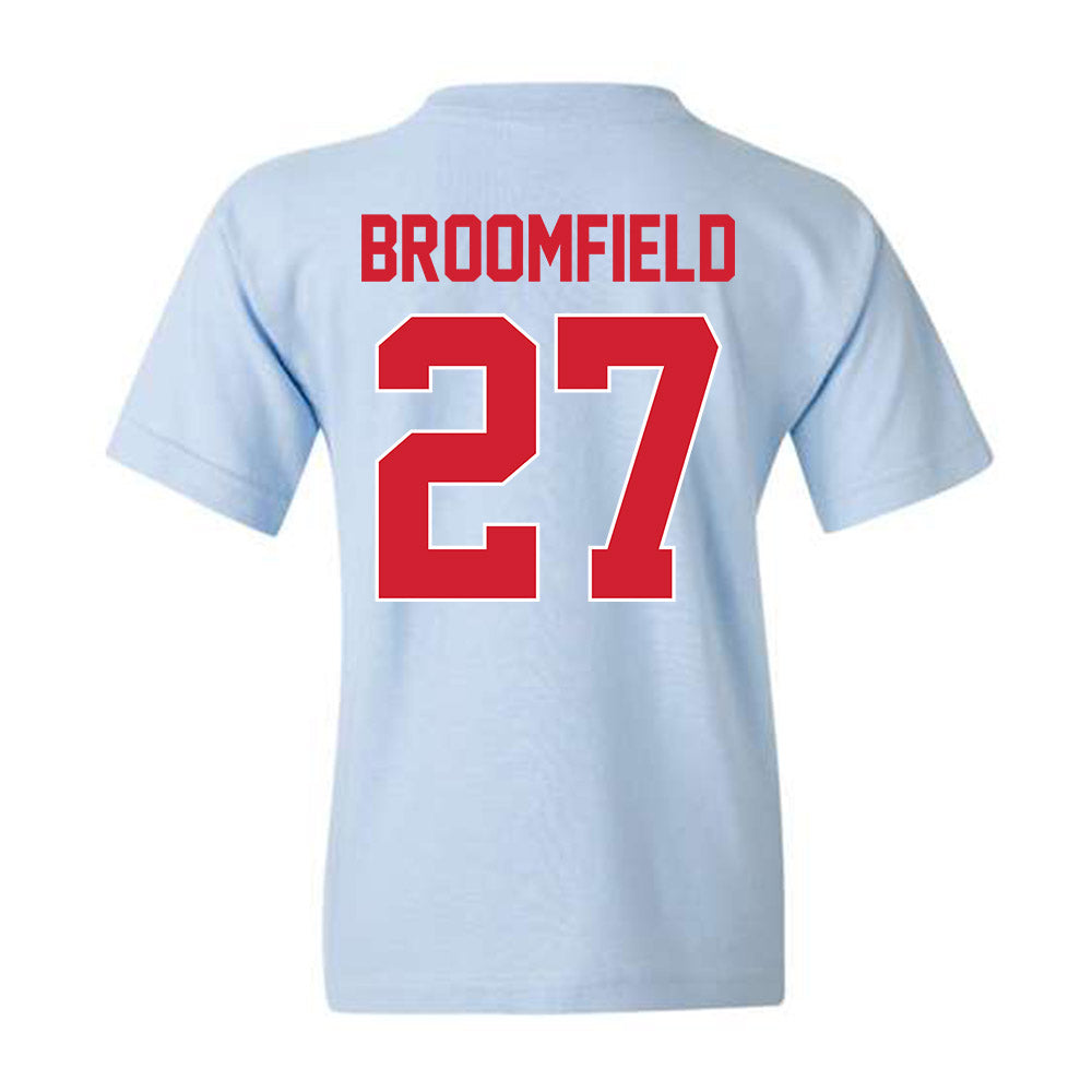 Ole Miss - NCAA Football : Pat Broomfield - Youth T-Shirt