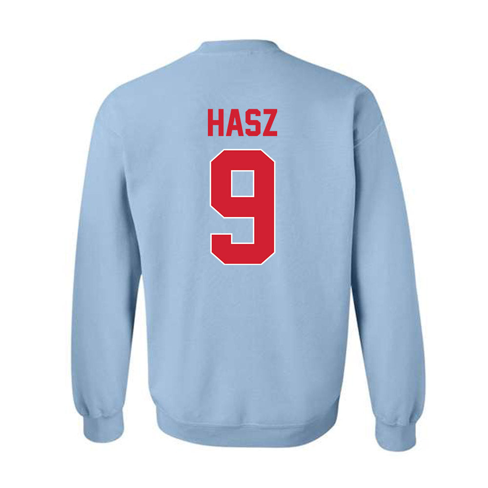 Ole Miss - NCAA Football : Luke Hasz - Crewneck Sweatshirt-1