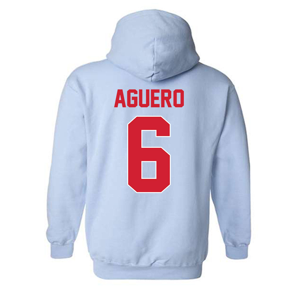 Ole Miss - NCAA Football : Joenel Aguero - Classic Shersey Hooded Sweatshirt-1
