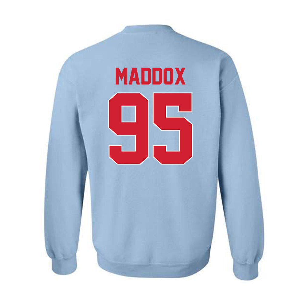 Ole Miss - NCAA Football : Andrew Maddox - Crewneck Sweatshirt-1