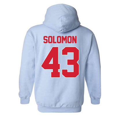 Ole Miss - NCAA Football : Isreal Solomon - Classic Shersey Hooded Sweatshirt-1