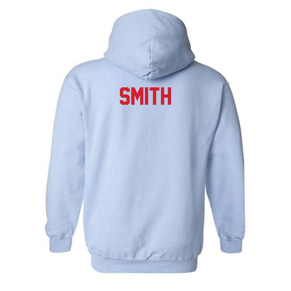 Ole Miss - NCAA Cheerleading : Isaac Smith - Classic Shersey Hooded Sweatshirt-1