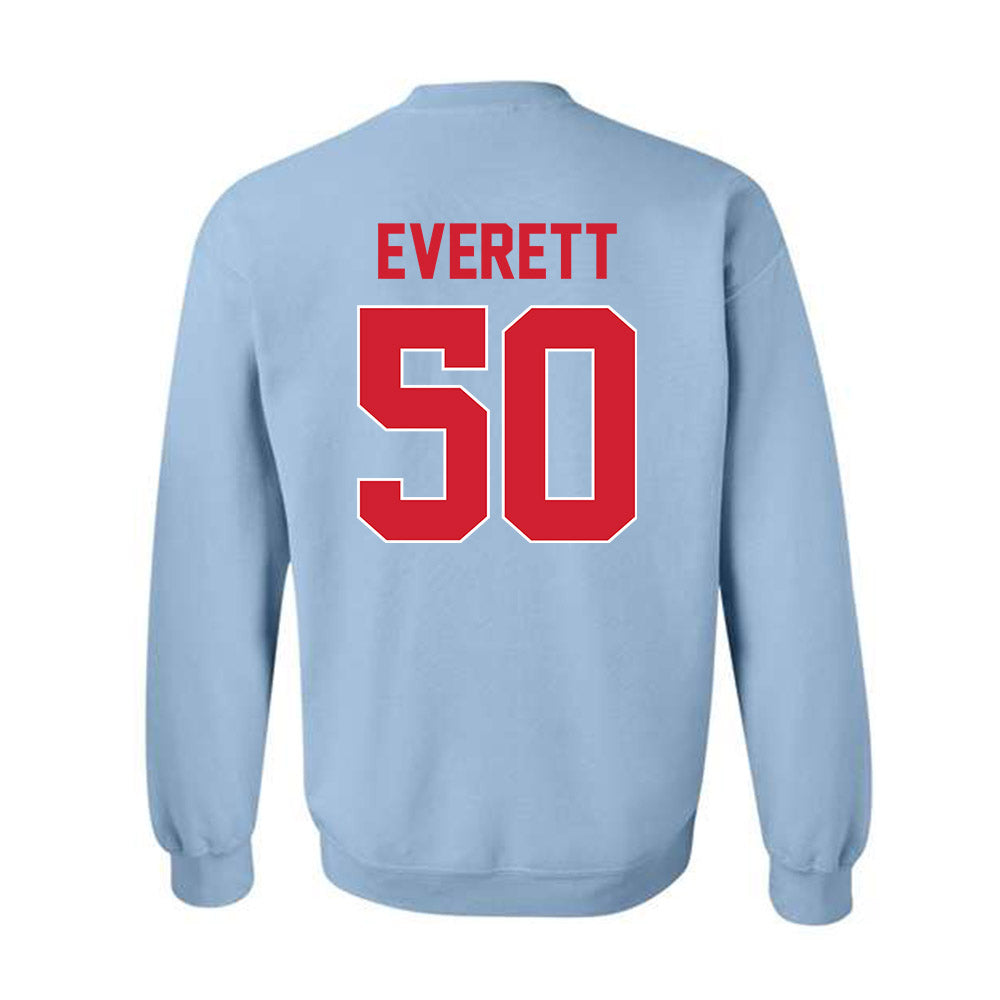 Ole Miss - NCAA Football : Troy Everett - Classic Shersey Crewneck Sweatshirt-1