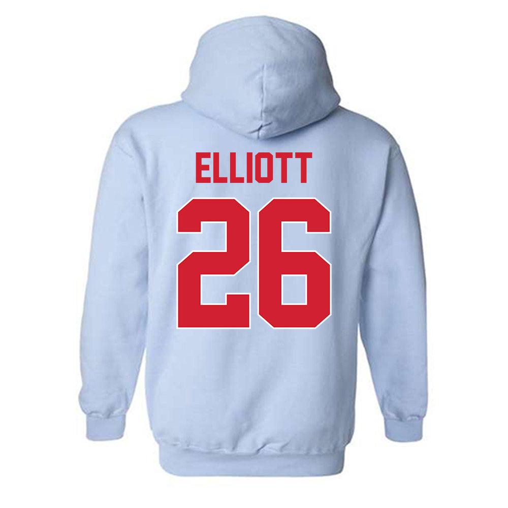 Ole Miss - NCAA Baseball : Hunter Elliott - Hooded Sweatshirt-1