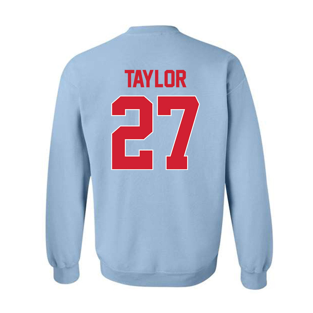 Ole Miss - NCAA Football : Macaleb Taylor - Classic Shersey Crewneck Sweatshirt-1