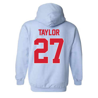 Ole Miss - NCAA Football : Macaleb Taylor - Classic Shersey Hooded Sweatshirt-1