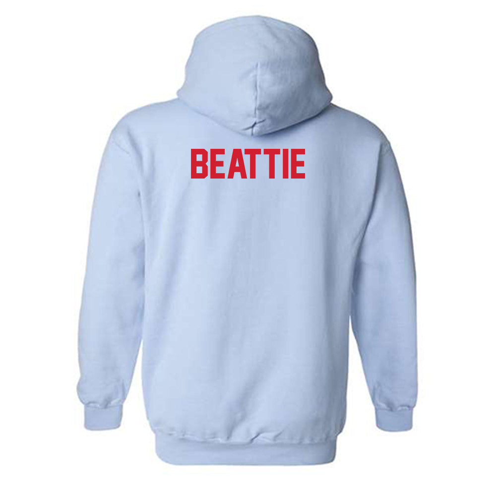 Ole Miss - NCAA Women's Track & Field : Lily Beattie - Hooded Sweatshirt-1