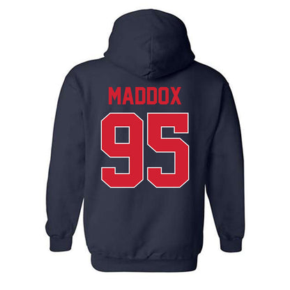 Ole Miss - NCAA Football : Andrew Maddox - Hooded Sweatshirt-1
