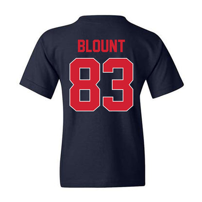 Ole Miss - NCAA Football : Levi Blount - Youth T-Shirt-1