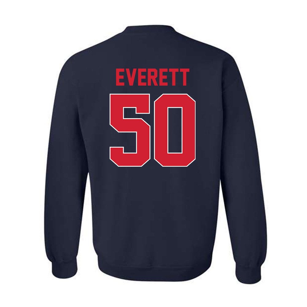 Ole Miss - NCAA Football : Troy Everett - Crewneck Sweatshirt-1