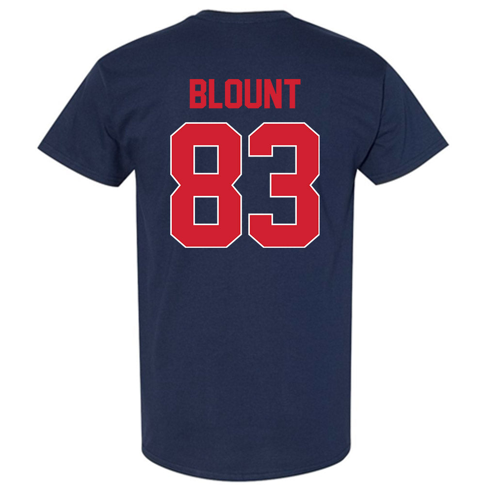 Ole Miss - NCAA Football : Levi Blount - T-Shirt-1