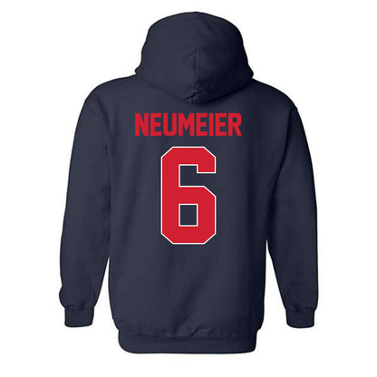 Ole Miss - NCAA Women's Soccer : Samantha Neumeier - Hooded Sweatshirt-1