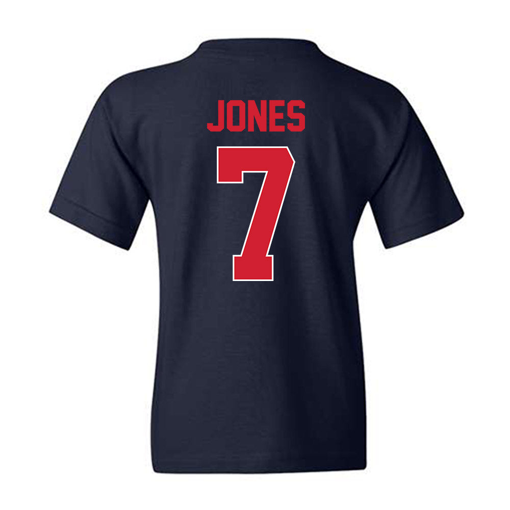 Ole Miss - NCAA Baseball : Topher Jones - Youth T-Shirt-1