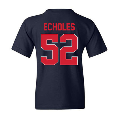 Ole Miss - NCAA Football : Will Echoles - Youth T-Shirt-1