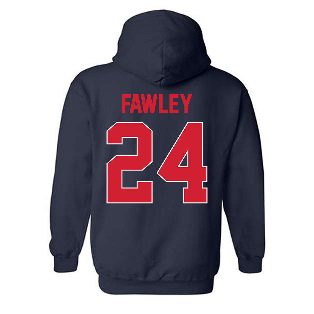 Ole Miss - NCAA Baseball : Austin Fawley - Hooded Sweatshirt-1