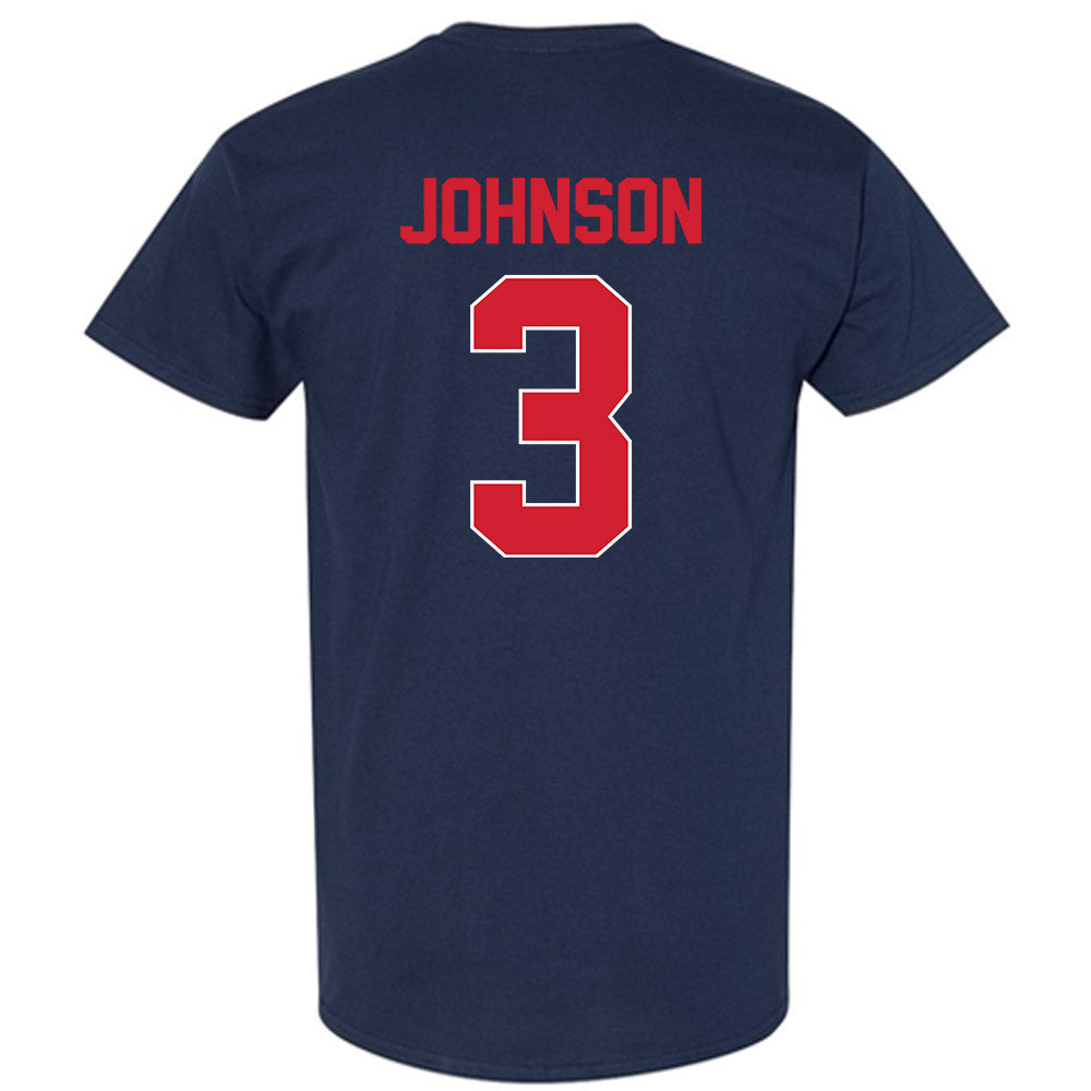 Ole Miss - NCAA Men's Basketball : Koren Johnson - T-Shirt-1